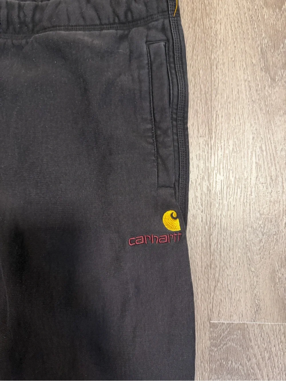 L Carhartt WIP Pocket Sweat Pant Black Mens L Sweatpants